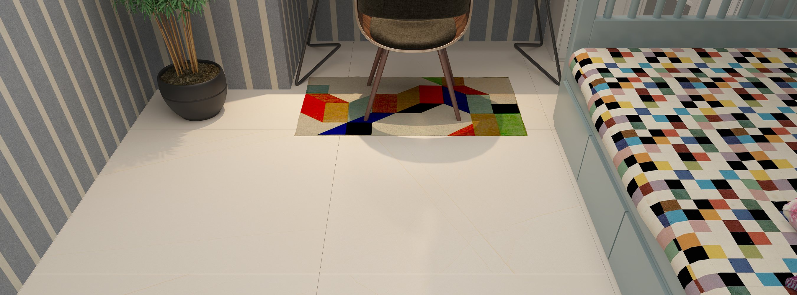 کاشی پرسلان طرح بلا